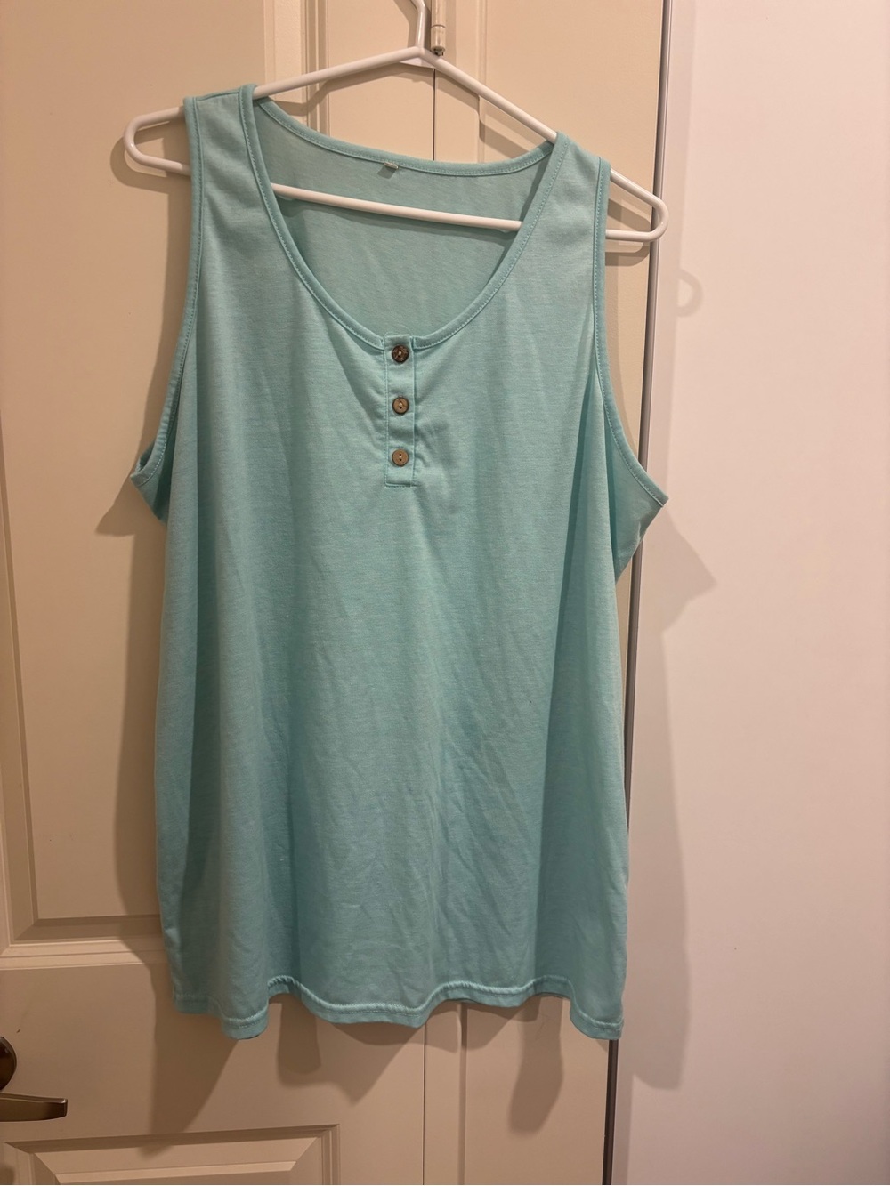 Relaxed Tank Top - Aqua